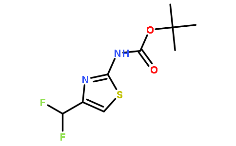 (4-(二氟甲基)噻唑-2-基)氨基甲酸叔丁酯