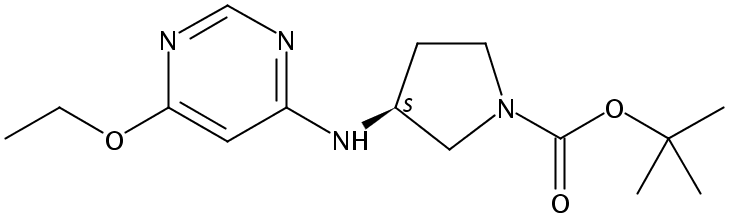 (S)-tert-Butyl 3-((6-ethoxypyrimidin-4-yl)amino)pyrrolidine-1-carboxylate