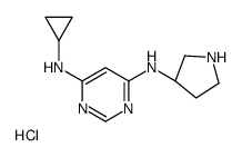 (S)-N4-Cyclopropyl-N6-(pyrrolidin-3-yl)pyrimidine-4,6-diamine hydrochloride
