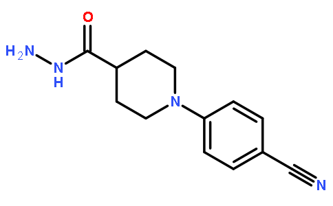 1-(4-氰基苯)-4-哌啶甲酰肼