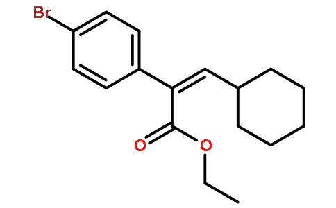 (E)-2-(4-溴苯基)-3-環(huán)己基丙烯酸乙酯