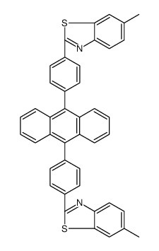 Benzothiazole, 2,2'-(9,10-anthracenediyldi-4,1-phenylene)bis[6-methyl