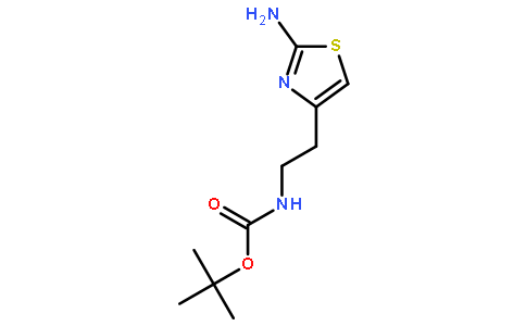 叔丁基 2-(2-氨基噻唑-4-基)乙基氨基甲酸酯
