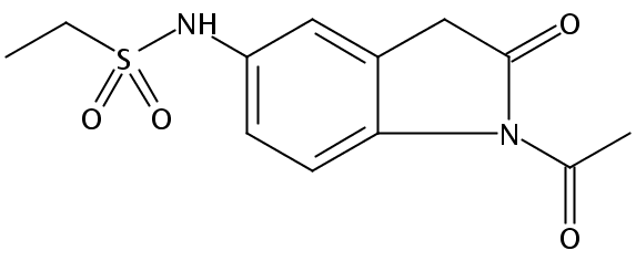 N-(1-acetyl-2-oxoindolin-5-yl)ethanesulfonamide