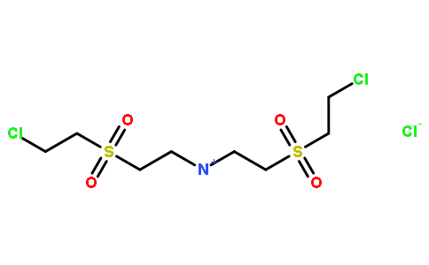 双[2-(2-氯乙基)砜乙基]胺盐酸盐