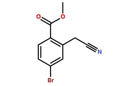 4-溴-2-氰基甲基苯甲酸甲酯