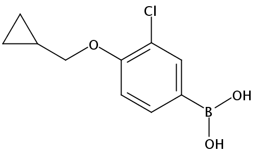 3-Chloro-4-(cyclopropylmethoxy)phenylboronic acid