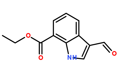 3-醛基吲哚-7-甲酸乙酯