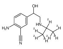 2-amino-5-[2-(1,1,1,2,3,3,3-heptadeuteriopropan-2-ylamino)-1-hydroxyethyl]benzonitrile