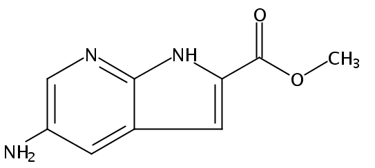 甲基 5-氨基-1H-吡咯并[2,3-B]吡啶-2-甲酸酯