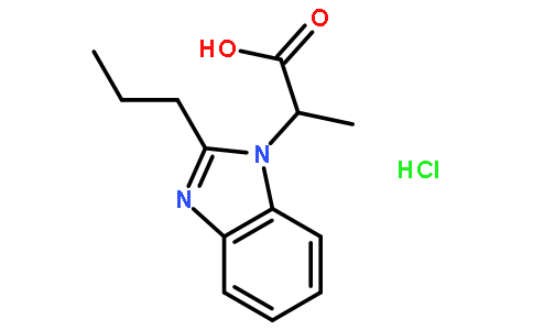 （2-丙基-1H-苯并咪唑-1-基）丙酸盐酸盐