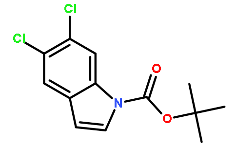 1-Boc-5,6-二氯-1H-吲哚