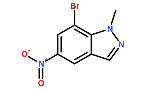 7-溴-1-甲基-5-硝基-1H-吲唑