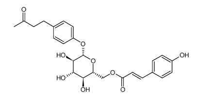 4'-羟基苯基-2-丁酮-4'-O-B-D-(6-O-对羟基桂皮酰)-葡萄糖苷