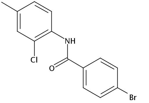 Benzamide, 4-bromo-N-(2-chloro-4-methylphenyl)-