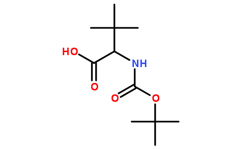 2-叔丁氧羰基氨基3,3-二甲基丁酸