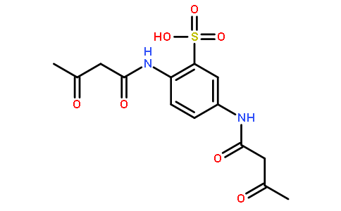 2,5-雙[(乙酰乙酰)氨基]苯磺酸
