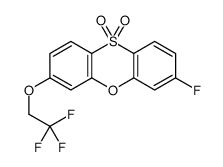 3-fluoro-7-(2,2,2-trifluoroethoxy)phenoxathiine 10,10-dioxide