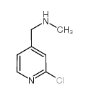1-(2-chloropyridin-4-yl)-N-methylmethanamine