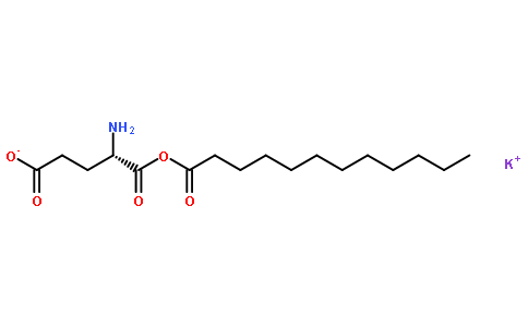 L-谷氨酸,N-(1-羰基十二基)-, 盐(1:?)钾