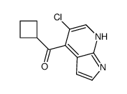 (5-氯-1H-吡咯并[2,3-B]吡啶-4-基)环丁基-甲酮