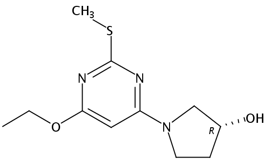 (R)-1-(6-Ethoxy-2-(methylthio)pyrimidin-4-yl)pyrrolidin-3-ol