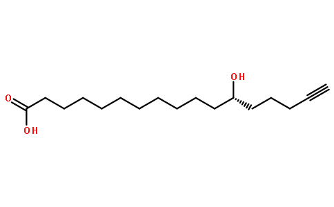 12(s)-羟基-16-十七炔酸