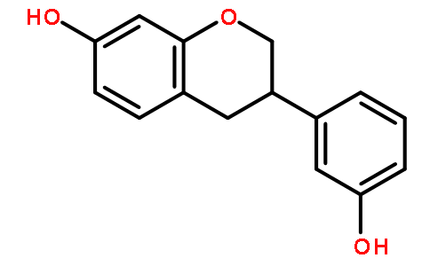 3-(3-羟基苯基)-3,4-二氢-2H-色烯-7-醇
