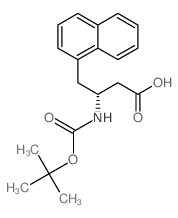 BOC-(R)-3-氨基-4-(1-萘基)-丁酸