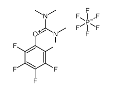 (二甲基氨基)二甲基(2,3,4,5,6-五氟苯氧基)甲烷亚胺六氟磷酸盐