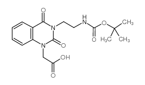BOC-3-(2-氨基乙基)-1-羧甲基喹唑啉-2,4-二酮