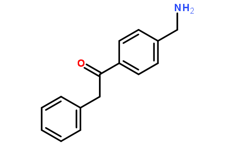 1-[4-(aminomethyl)phenyl]-2-phenylethanone