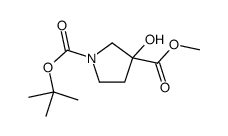 3-羟基-1,3-吡咯烷二羧酸-1-(1,1-二甲基乙基)-3-甲酯
