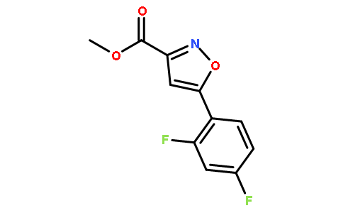 5-(2,4-二氟苯基)异噁唑-3-甲酸甲酯