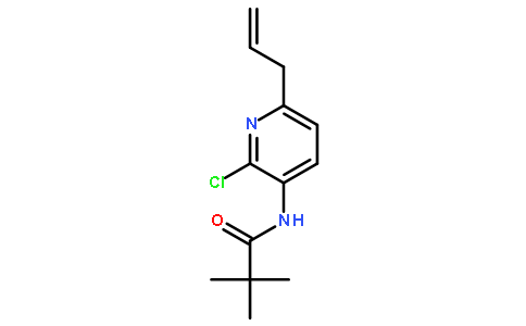 N-(6-烯丙基-2-氯吡啶-3-基)棕榈酰胺
