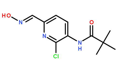 N-(2-氯-6-((羟基亚氨基)甲基)吡啶-3-基)-棕榈酰胺