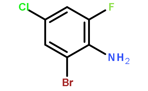2-溴-4-氯-6-氟苯胺