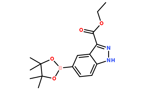 3-羧酸乙酯-5-吲唑-6-硼酸酯
