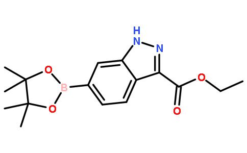 6-频哪醇硼酸酯基-1H-吲唑-3-羧酸乙酯
