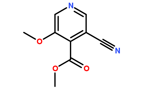Methyl 3-cyano-5-methoxyisonicotinate