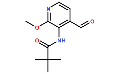 N-(4-甲酰基-2-甲氧基吡啶-3-基)三甲基乙酰胺