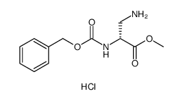 D-Alanine, 3-amino-N-[(phenylmethoxy)carbonyl]-, methyl ester, hydrochloride