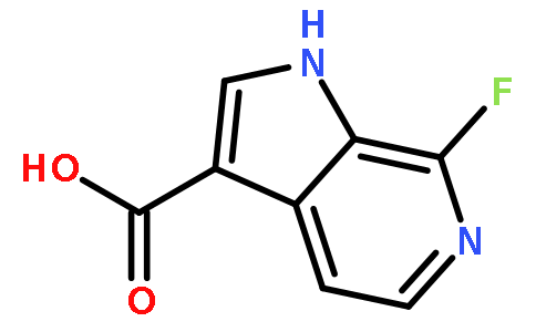 7-氟-1H-吡咯并[2,3-c]吡啶-3-羧酸
