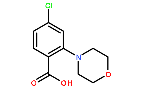 4-氯-2-(4-吗啉)苯甲酸