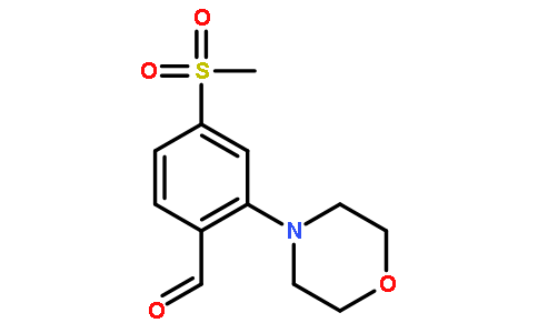 4-(甲基磺酰基)-2-(4-吗啉)苯甲醛