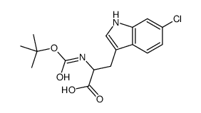 6-Chloro-N-{[(2-methyl-2-propanyl)oxy]carbonyl}tryptoph