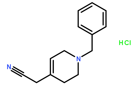 2-(1-苄基-1,2,3,6-四氢吡啶-4-基)乙腈盐酸盐