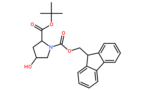 Fmoc-反式-4-羟基-D-脯氨酸叔丁酯