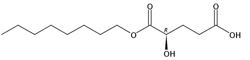 (2R)-辛基-α-羟基戊二酸