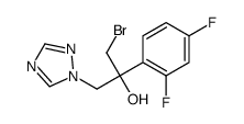 2-(2,4-Difluorophenyl)-1-(1H-1,2,4-triazol-1-yl)-3-bromopropan-2-ol